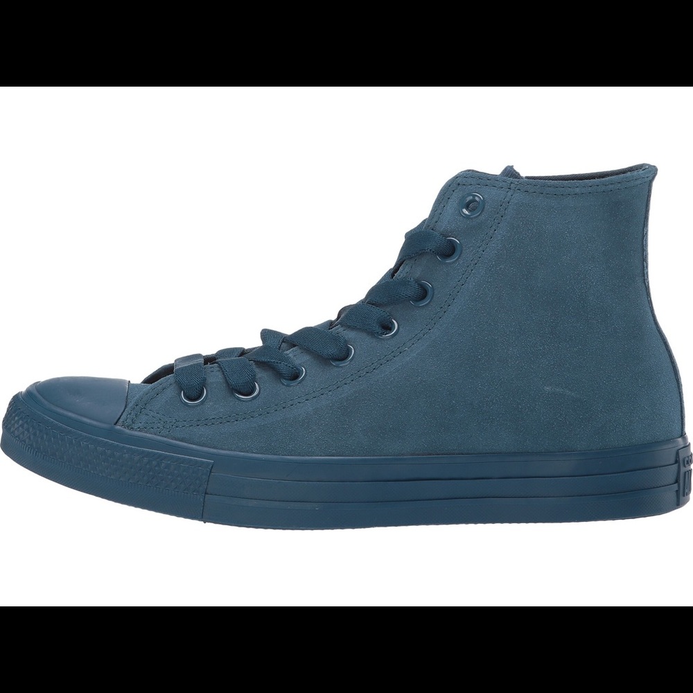 Converse Chuck Taylor All Star Hi Suede - Blue Fir - Picture 7 of 8